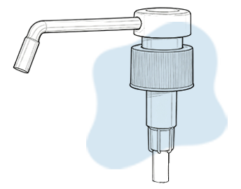 Long Nozzle Lotion Pump
